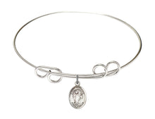 Load image into Gallery viewer, St. Richard Custom Bangle - Silver
