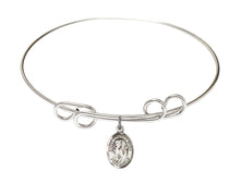 Load image into Gallery viewer, St. Thomas More Custom Bangle - Silver
