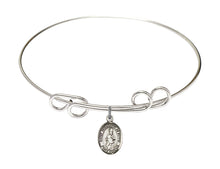 Load image into Gallery viewer, St. Augustine of Hippo Custom Bangle - Silver
