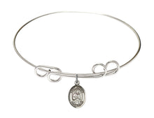 Load image into Gallery viewer, St. Isaac Jogues Custom Bangle - Silver
