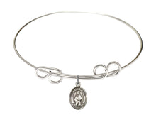 Load image into Gallery viewer, Our Lady of Hope Custom Bangle - Silver
