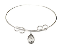 Load image into Gallery viewer, St. Perpetua Custom Bangle - Silver

