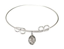 Load image into Gallery viewer, St. Fiacre Custom Bangle - Silver
