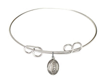 Load image into Gallery viewer, St. Zoe of Rome Custom Bangle - Silver

