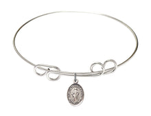 Load image into Gallery viewer, Our Lady of the Undoer of Knots Custom Bangle - Silver
