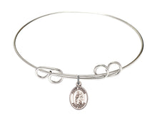 Load image into Gallery viewer, St. Drogo Custom Bangle - Silver
