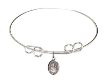 Load image into Gallery viewer, Our Lady of Czestochowa Custom Bangle - Silver
