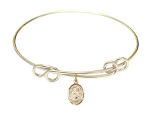 Load image into Gallery viewer, St. Mary Magdalene Custom Bangle - Gold Filled
