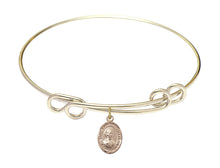 Load image into Gallery viewer, St. John Berchmans Custom Bangle - Gold Filled
