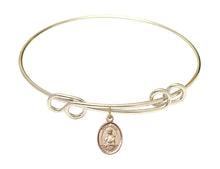 Load image into Gallery viewer, St. Lucy Custom Bangle - Gold Filled

