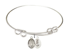 Load image into Gallery viewer, Our Lady of Guadalupe Custom Bangle - Silver
