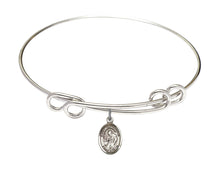 Load image into Gallery viewer, St. Alphonsus Custom Bangle - Silver
