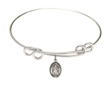 Load image into Gallery viewer, St. Isaiah Custom Bangle - Silver

