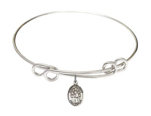Load image into Gallery viewer, St. Felicity Custom Bangle - Silver
