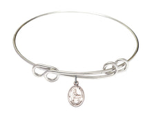 Load image into Gallery viewer, Blessed Emilee Doultremont Custom Bangle - Silver

