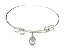 Load image into Gallery viewer, St. Pauline Visintainer Custom Bangle - Silver
