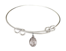 Load image into Gallery viewer, St. Seraphina Custom Bangle - Silver
