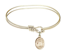 Load image into Gallery viewer, St. Edith Stein Custom Bangle - Gold Filled
