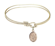 Load image into Gallery viewer, Our Lady of the Assumption Custom Bangle - Gold Filled
