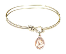 Load image into Gallery viewer, St. Peter Canisius Custom Bangle - Gold Filled
