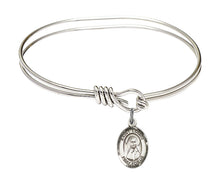 Load image into Gallery viewer, St. Louise de Marillac Custom Bangle - Silver

