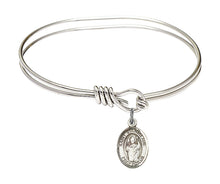 Load image into Gallery viewer, St. Stanislaus of Krakow Custom Bangle - Silver
