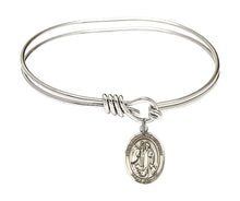 Load image into Gallery viewer, St. Anthony of Egypt Custom Bangle - Silver
