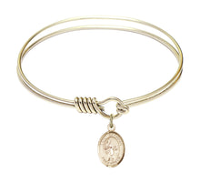 Load image into Gallery viewer, St. Zachary Custom Bangle - Gold Filled
