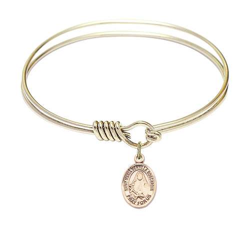 St. Maria Bertilla Boscardin Custom Bangle - Gold Filled