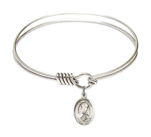 Load image into Gallery viewer, St. Sarah Custom Bangle - Silver

