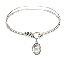 Load image into Gallery viewer, St. Zachary Custom Bangle - Silver
