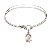 Load image into Gallery viewer, St. Maron Custom Bangle - Silver
