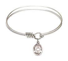 Load image into Gallery viewer, St. Mary Mackillop Custom Bangle - Silver
