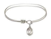 Load image into Gallery viewer, St. Richard Custom Bangle - Silver
