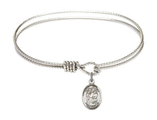 Load image into Gallery viewer, Holy Family Custom Bangle - Silver
