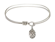Load image into Gallery viewer, Our Lady of All Nations Custom Bangle - Silver
