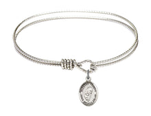 Load image into Gallery viewer, Blessed Trinity Custom Bangle - Silver
