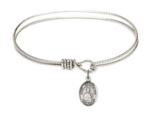 Load image into Gallery viewer, St. Wenceslaus Custom Bangle - Silver
