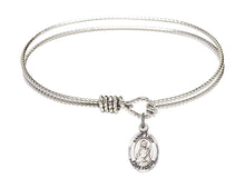 Load image into Gallery viewer, St. Lucy Custom Bangle - Silver
