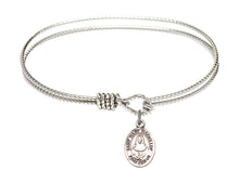 Load image into Gallery viewer, St. Mary Mackillop Custom Bangle - Silver
