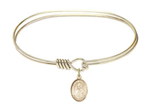 Load image into Gallery viewer, St. Dennis Custom Bangle - Gold Filled
