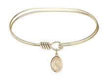 Load image into Gallery viewer, St. David of Wales Custom Bangle - Gold Filled
