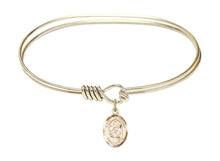 Load image into Gallery viewer, St. Raymond Nonnatus Custom Bangle - Gold Filled
