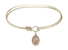 Load image into Gallery viewer, Divine Mercy Custom Bangle - Gold Filled
