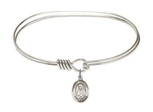 Load image into Gallery viewer, St. Martha Custom Bangle - Silver

