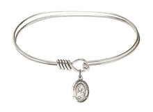 Load image into Gallery viewer, Our Lady of La Vang Custom Bangle - Silver
