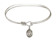 Load image into Gallery viewer, Our Lady of Hope Custom Bangle - Silver
