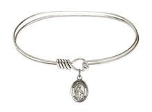 Load image into Gallery viewer, St. Remigius of Reims Custom Bangle - Silver
