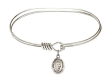 Load image into Gallery viewer, St. Hannibal Custom Bangle - Silver
