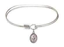 Load image into Gallery viewer, St. Simon the Apostle Custom Bangle - Silver
